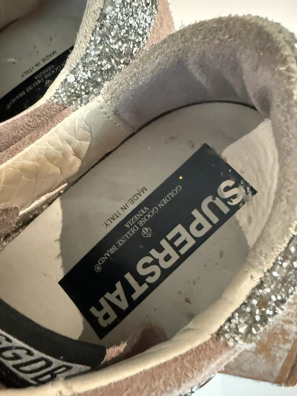 Basket glitter golden goose - photo numéro 6
