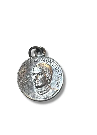 Vintage Catholic Medal – Saint Louis-Marie de Montfort & Our Lady of Fatima, La Panne, 18mm, marca: Vintage, estado: Muy bueno, 4,00 €, 4,90 € Protección al comprador incluida