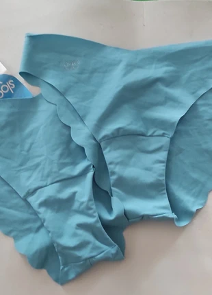 Lot de 2 culottes Sloggi tanga bleu  "touch it" taille XS (1), brand: Sloggi, condition: New with tags, size: XS / 34 / 6, €5.00, €5.95 includes Buyer Protection Pro