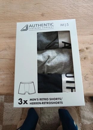 Heren retroshorts, 3 stuks nieuw, marque: Authentic Clothing Company, état: Neuf avec étiquette, taille: M, 4,50 €, 5,43 € Protection acheteurs incluse