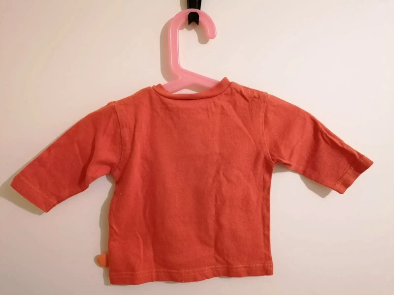 Lot tee-shirt garçon manches longues 3 mois orchestra et barbapapa - photo numéro 3