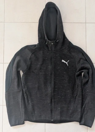 Puma Black Melange Full-Zip Hoodie Jacket - DryCELL -, brand: Puma, condition: Very good, size: XL / 42 / 14, €10.00, €11.20 includes Buyer Protection