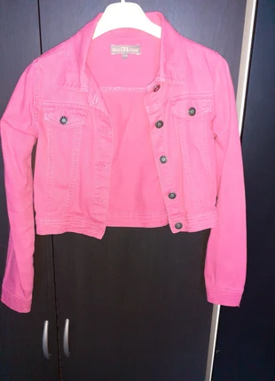Veste en jean rose 11 ans., marque: MustHave, état: Très bon état, taille: 11 ans / 146 cm, 2,00 €, 2,80 € Protection acheteurs incluse