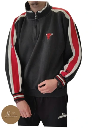 Sweat quart de zip Starter Chicago bulls avec logo bulls et NBA brodé, marque: Starter, état: Très bon état, taille: S, 12,00 €, 13,30 € Protection acheteurs (Pro) incluse