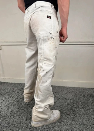 Pantalon en Jeans de Travail pour Homme Dickies taille W34 L30 Baggy Large Wide WorkWear AA1495, marke: Dickies, zustand: Sehr gut, größe: W34 | DE 50, 6,00 €, 7,00 € beinhaltet Vinted-Käuferschutz Pro