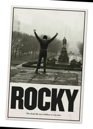 Affiche - Rocky Balboa - Rocky Film - 61x91,5cm, marque: pas de marque, état: Neuf sans étiquette, 8,75 €, 9,89 € Protection acheteurs (Pro) incluse