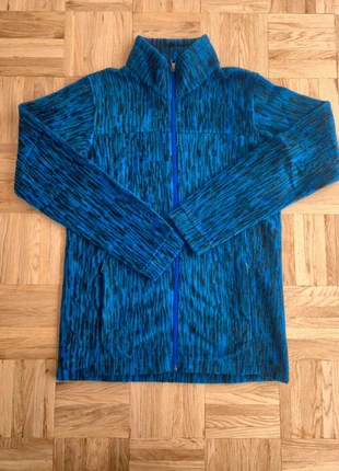 Polaire bleu motif rayé noir Columbia taille XL enfant (correspond à S adulte), marca: Columbia, estado: Muito bom, tamanho: S, €15.00, €16.45 inclui Proteção do Comprador