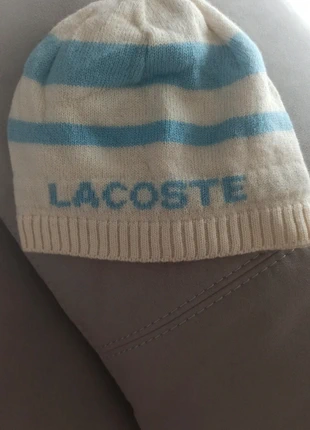Bonnet Lacoste, marque: Lacoste, état: Très bon état, taille: Universel, 8,00 €, 9,10 € Protection acheteurs incluse