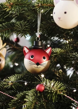 Set de 3 décorations de Noël Ikea Vinterfint : cerf 🦌, lapin 🐇 et renard 🦊, marque: IKEA, état: Neuf sans étiquette, 11,00 €, 12,25 € Protection acheteurs incluse