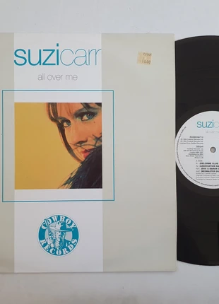 12" Maxi Suzi Carr - All Over Me (1994), staat: Heel goed, € 7,00, € 8,05 inclusief Kopersbescherming