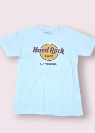 T-shirt Hard Rock Café Edinburgh 100% coton Made in UAE – Très bon état – Taille M – Blanc, brand: Hard Rock, condizioni: Ottime, taglia: M, €15.00, €16.45 include la Protezione acquisti