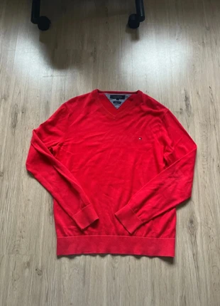 Tommy hilfiger v-hals trui, marque: Tommy Hilfiger, état: Très bon état, taille: L, 8,00 €, 9,10 € Protection acheteurs incluse