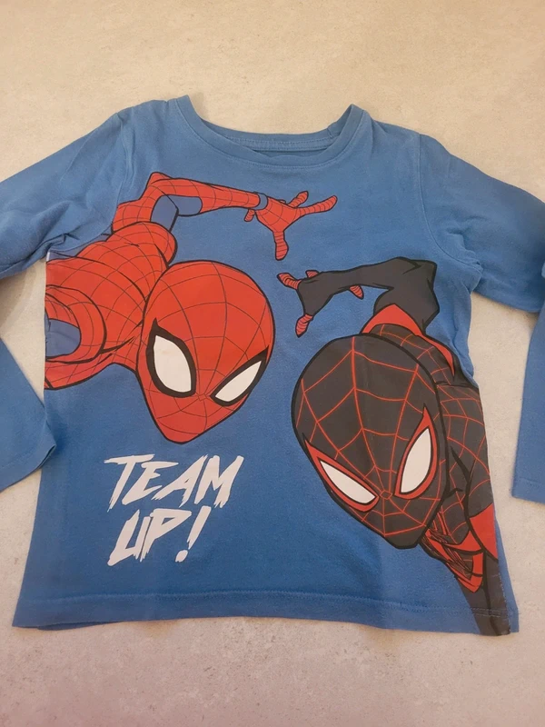 Tee shirt manches longues Spiderman 4 ans