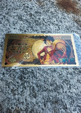 Banconota Monkey D Luffy One piece, estado: Nuevo sin etiquetas, 4,50 €, 5,43 € Protección al comprador incluida