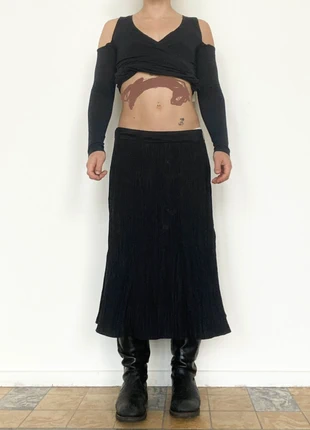 Long Plissee skirt, marque: C&A, état: Bon état, taille: S / 36 / 8, 5,00 €, 5,95 € Protection acheteurs incluse