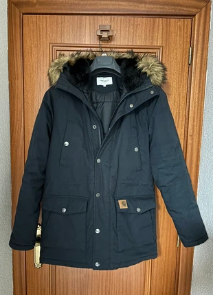 Abrigo Carhartt, merk: Carhartt, staat: Heel goed, maat: S, € 70,00, € 74,20 inclusief Kopersbescherming