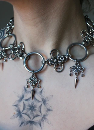 stainless steel chainmail necklace, brand: miffymaille, condition: New without tags, £50.00, £53.20 includes Buyer Protection
