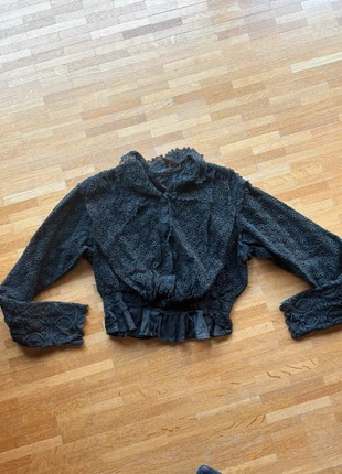 blouse vintage, merk: Vintage, staat: Heel goed, maat: XS / 34 / 6, € 45,00, € 47,95 inclusief Kopersbescherming