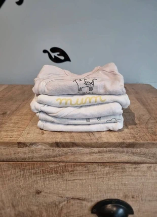 Lot de 5 bodies mixte 3 mois, état: Bon état, taille: 1-3 mois / 56 cm, 2,50 €, 3,33 € Protection acheteurs incluse