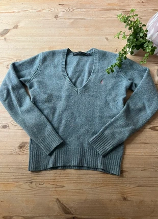 Ralph Lauren Pullover Grau – Cozy Vintage Vibes, marke: Ralph Lauren, zustand: Sehr gut, größe: XXS / 32 / 4, 25,00 €, 26,95 € inklusive Vinted-Käuferschutz