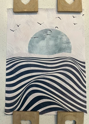 Poster – Ocean Sunrise, brand: Art, condition: New with tags, £7.00, £8.05 includes Buyer Protection