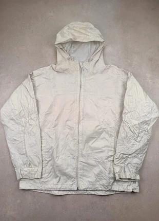 Veste Coupe-vent Imperméable vintage Columbia waterproof logo brodé blanc cassé/crème taille XL, brand: Columbia, condition: Very good, size: XL / 42 / 14, €29.90, €32.10 includes Buyer Protection Pro