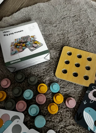 Jeu d’encastrement/mosaïque, marque: Zeeman, état: Très bon état, taille: 12-18 mois / 80 cm, 3,00 €, 3,85 € Protection acheteurs incluse