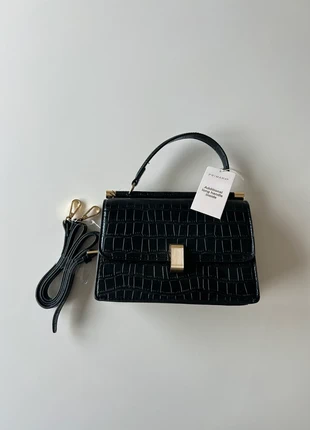 Primark black mock croc bag, brand: Primark, condition: New with tags, £7.00, £8.05 includes Buyer Protection