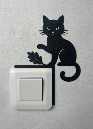 Deco Interrupteur Chat Feuille, marque: Deco, état: Très bon état, 3,99 €, 4,89 € Protection acheteurs incluse