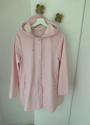 Licht roze rains jas, marca: Rains, estado: Novo sem etiquetas, tamanho: S / 36 / 8, €25.00, €26.95 inclui Proteção do Comprador