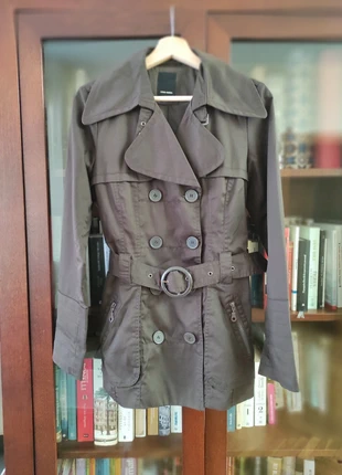 Gabardina Vero Moda chocolate M, marca: Vero Moda, estado: Muy bueno, tamaño: M / 38 / 10, 10,00 €, 11,20 € Protección al comprador incluida