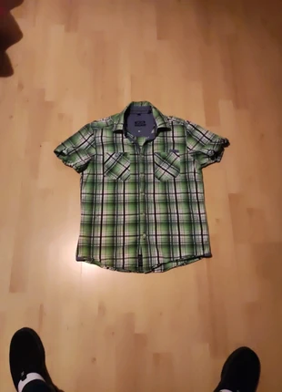 Chemise Point Zero verte, brand: Point Zero, condition: Good, size: S, €5.00, €5.95 includes Buyer Protection