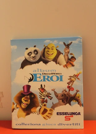 Album DreamWorks Eroi Esselunga Completo, brand: TCC, condizioni: Ottime, €4.00, €4.90 include la Protezione acquisti