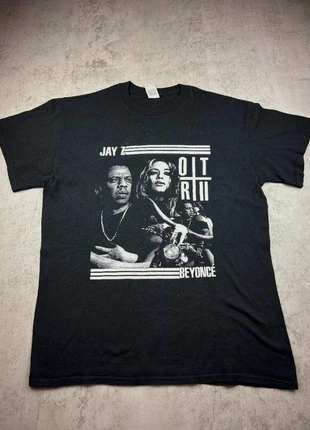 T-shirt Gildan Jay Z Beyoncé Taille M Noir, marque: Gildan, état: Très bon état, taille: M, 10,00 €, 11,20 € Protection acheteurs incluse