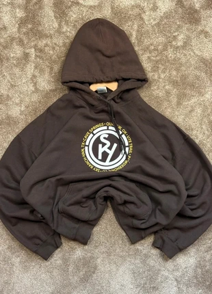 hoodie marron gildan heavy blend vintage usa – logo trail crew unisex taille xl, marca: Vintage Dressing, estado: Muy bueno, tamaño: XL, 34,90 €, 37,35 € Protección al comprador Pro incluida