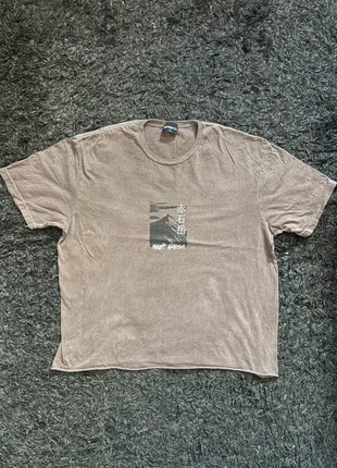 Cotton Boxy Print T-shirt Brown M | Very Good Condition, brand: NO LABEL, condition: Very good, size: M, £2.00, £2.80 includes Buyer Protection