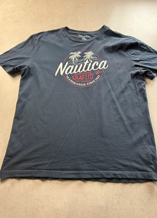 T shirt crewneck Nautica marine – Taille XL (Unisexe, brand: Nautica, condition: Very good, size: XL, €10.00, €11.20 includes Buyer Protection Pro