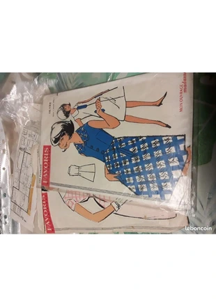 Patron de couture vintage ou pas"Favoris"taille 14 au 16ans, neuf emballage d'origine (9A), marque: Favoris, état: Neuf avec étiquette, 5,00 €, 5,95 € Protection acheteurs incluse