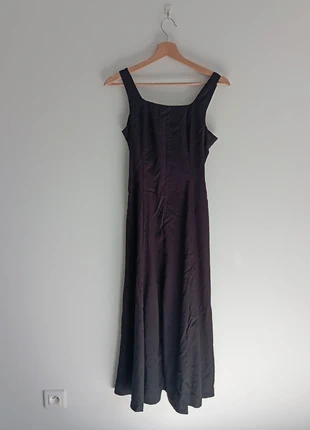 Robe longue noire à bretelles et à poches taille S, marque: Dazy, état: Neuf sans étiquette, taille: S / 36 / 8, 4,50 €, 5,43 € Protection acheteurs incluse