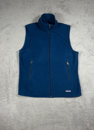Polaire sans manche en full zip avec poche bleue marine Patagonia Synchilla femme taille L, marque: Patagonia, état: Très bon état, taille: L / 40 / 12, 48,00 €, 51,10 € Protection acheteurs (Pro) incluse