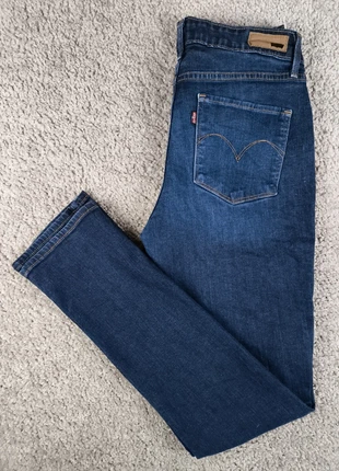 Jeans Levis Demi Curve Mid Rise Slim Femme W30 L32 Bleu/Marine, marca: Levi's, estado: Muito bom, tamanho: L / 40 / 12, €20.00, €21.70 inclui Proteção do Comprador Pro