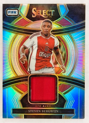 Steven Bergwijn 2023 Select Refractor Jersey Patch, brand: Panini, condizioni: Nuovo senza cartellino, €10.00, €11.20 include la Protezione acquisti Pro