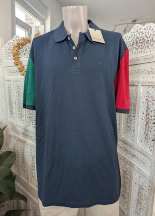 Polo homme Red Point Taille 2XL Manches courtes Style color block bleu marine, vert et rouge B4, brand: Red Point, condition: Very good, size: XXL, €24.99, €26.94 includes Buyer Protection Pro