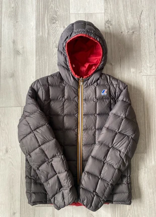 Doudoune K-Way Jacques Thermo Plus réversible rouge et grise Taille L - chaude, imperméable, hiver, marque: K-Way, état: Très bon état, taille: L, 55,00 €, 58,45 € Protection acheteurs incluse