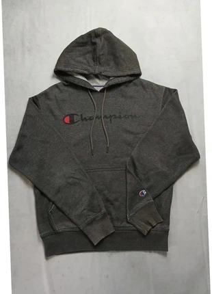 Sweat à capuche Champion gris foncé - Hoodie Taille S, marque: Champion, état: Bon état, taille: S, 12,00 €, 13,30 € Protection acheteurs (Pro) incluse