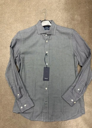 Chemise Façonnable à point bleu blanc homme S neuve, brand: Façonnable, condition: New with tags, size: S, €110.00, €116.20 includes Buyer Protection Pro