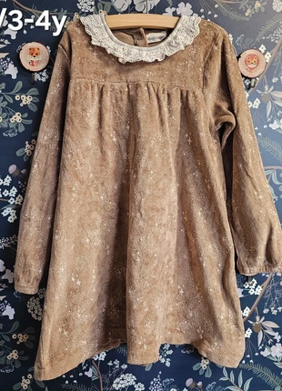 Verlours jurkje, marca: That's Mine, estado: Muito bom, tamanho: 4 anos / 104 cm, €19.99, €21.69 inclui Proteção do Comprador