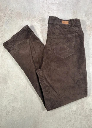Pantalon En Velours Côtelé / Corduroy bandolino brun chocolat uni taille 12, marque: Vintage Dressing, état: Très bon état, taille: L / 40 / 12, 10,00 €, 11,20 € Protection acheteurs (Pro) incluse