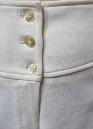 Bellissima gonna bianca con apertura davanti jupe blanche avec ouverture sur le devant, estado: Muy bueno, tamaño: XXL / 44 / 16, 6,50 €, 7,53 € Protección al comprador incluida