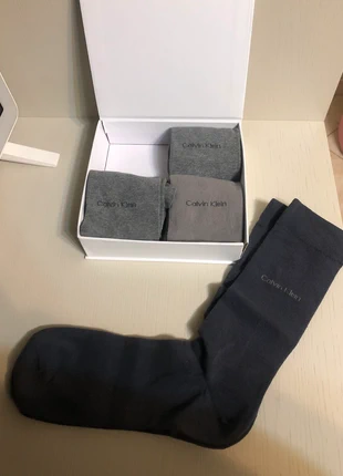 4 paia di calze calvin klein in cotone taglia unica, marca: Calvin Klein, estado: Novo sem etiquetas, tamanho: Tamanho único, €19.00, €20.65 inclui Proteção do Comprador